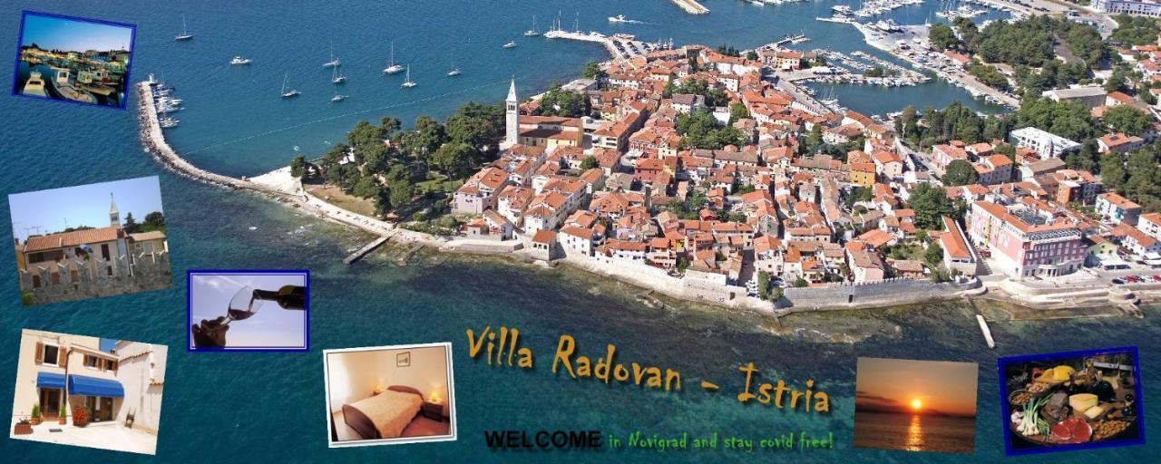 Novigrad Istria Villa Radovan מראה חיצוני תמונה